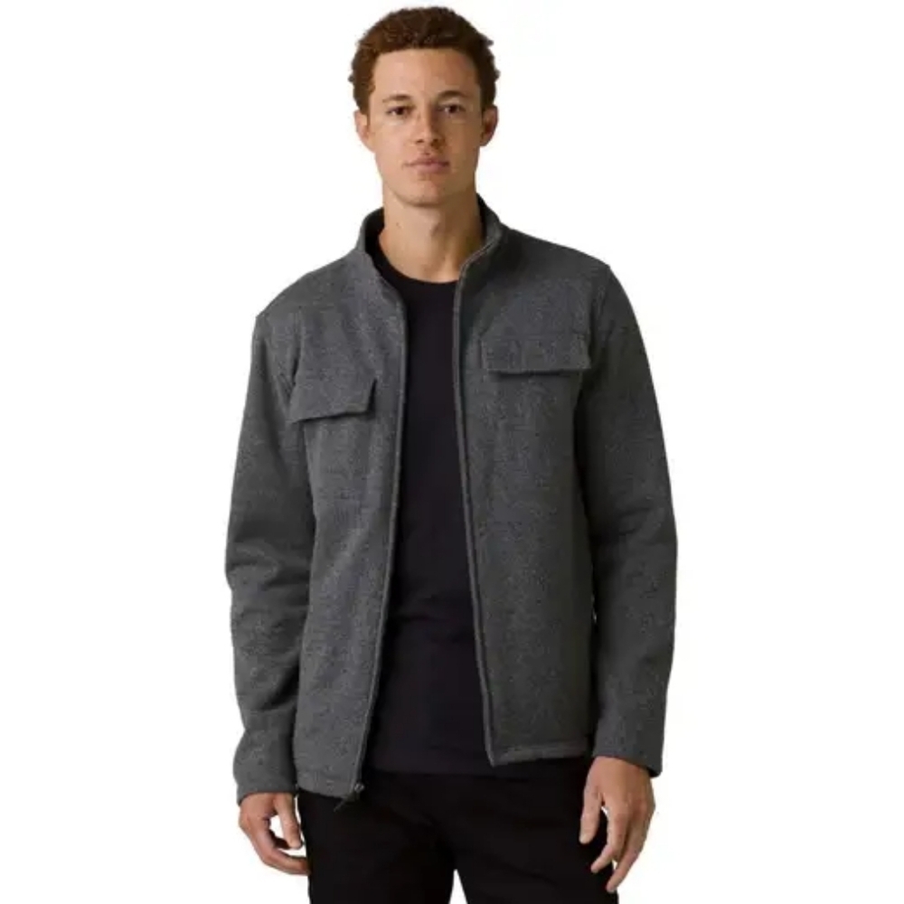 Prana Brooks land wool  zip up Sweater